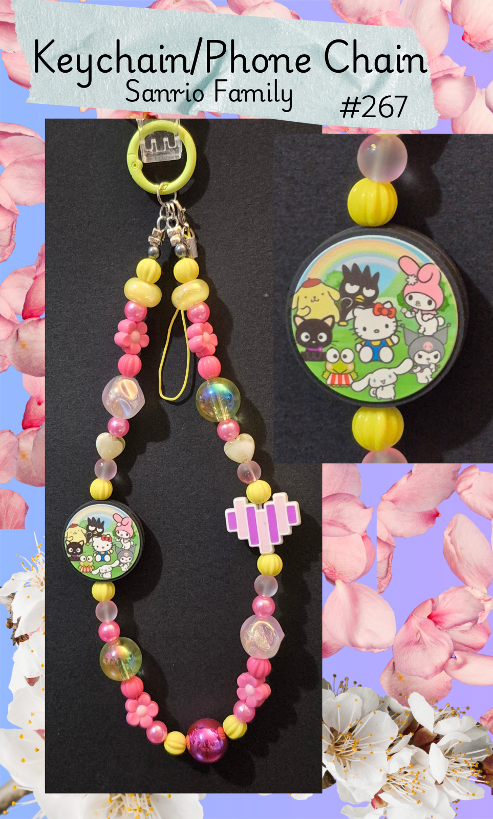Keychain/ Phone chain/ Bag chain - Sanrio - #267