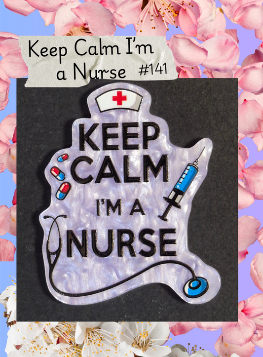 Acrylic Flatbacks - Nurse - #141