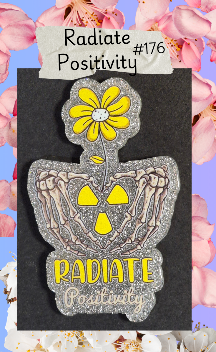 Acrylic Flatbacks - Positive Quotes/ Inspirational/ Motivational - #176