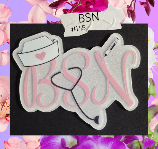Acrylic Flatbacks - BSN- #145