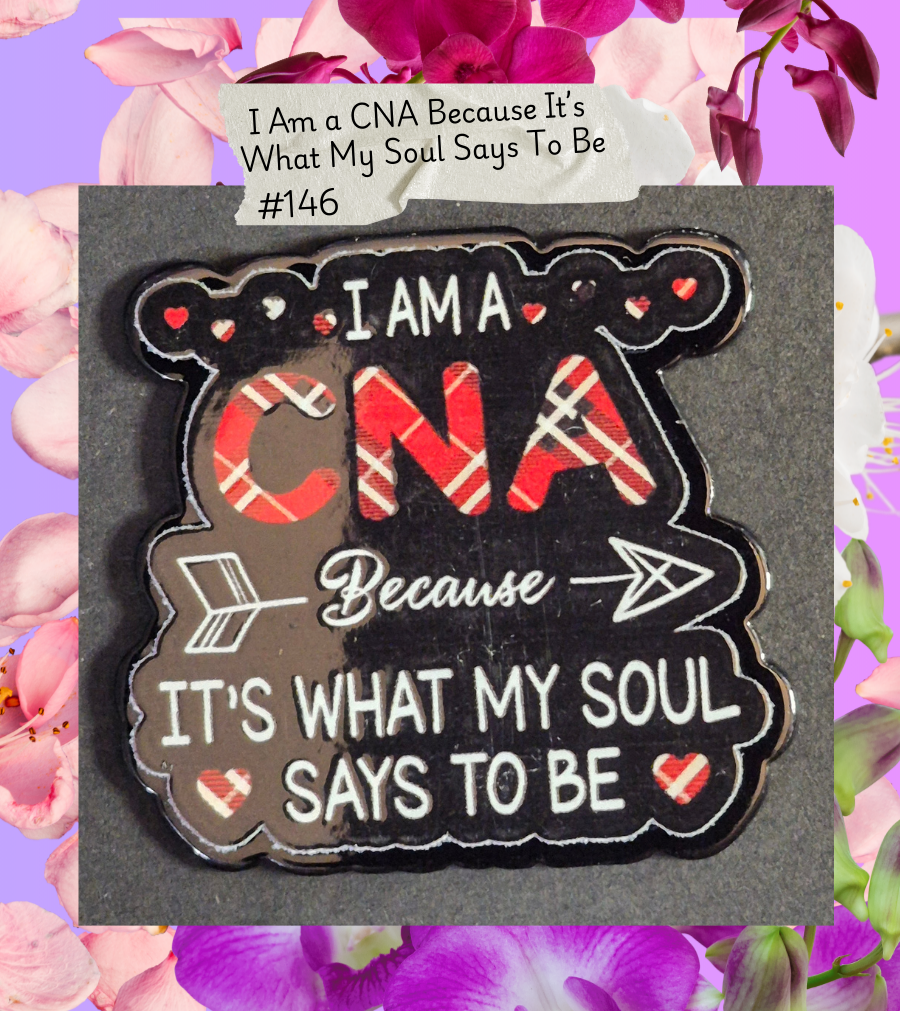 Acrylic Flatbacks - CNA - #146