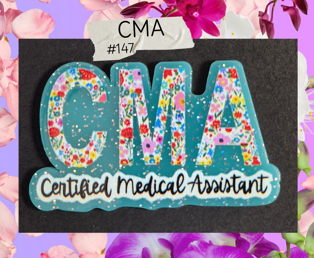 Acrylic Flatbacks - CMA - #147