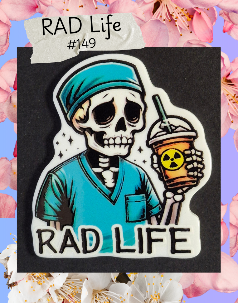 Acrylic Flatbacks - RAD - #149