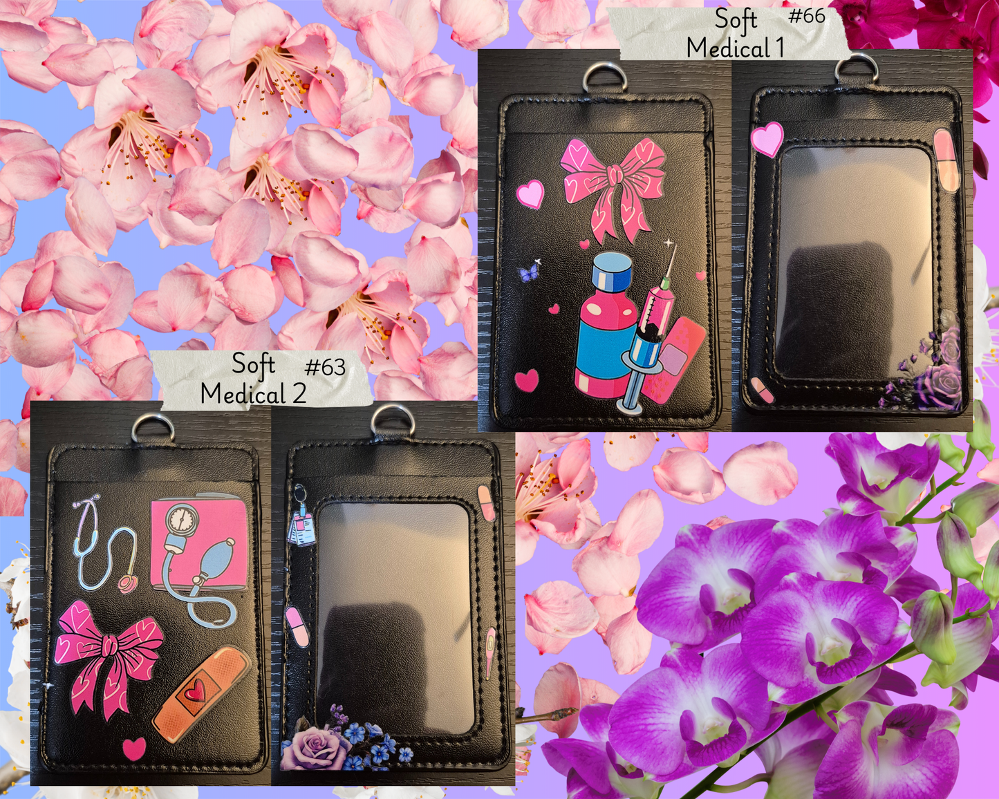 ID Badge Holders/Badge Card Holders - Nursing/ Medical/ Careers