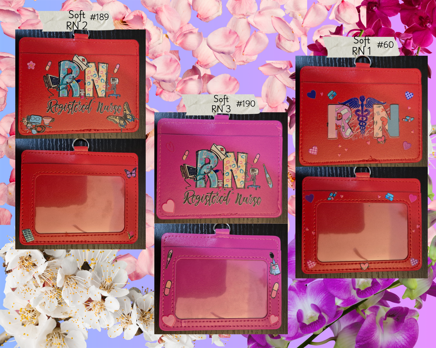 ID Badge Holders/Badge Card Holders - Nursing/ Medical/ Careers