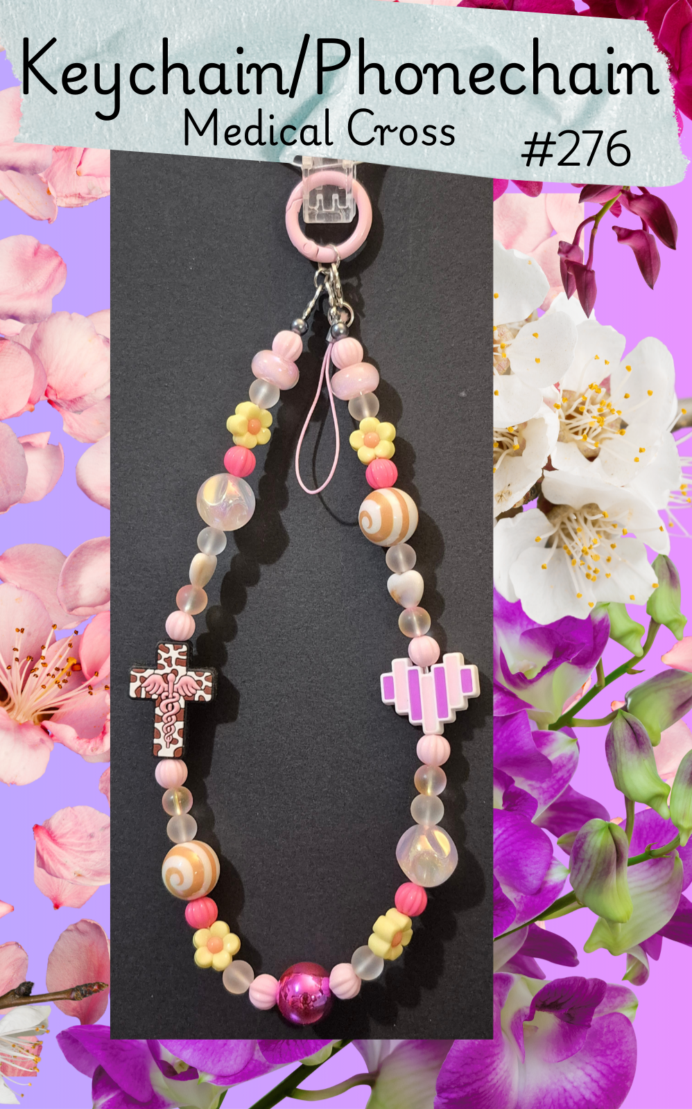 Keychain/ Phone chain/ Bag chain - Medical - #276