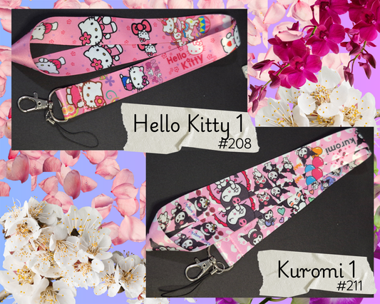 Lanyards - Characters/ Sanrio/ Cartoon